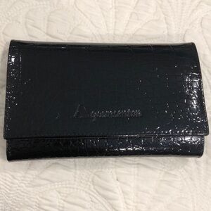 Black Patent Leather Wallet